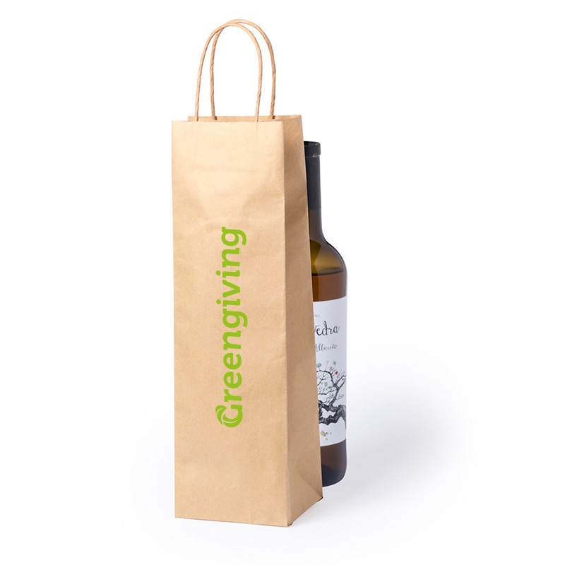 Paper wine bag | Eco promotional gift